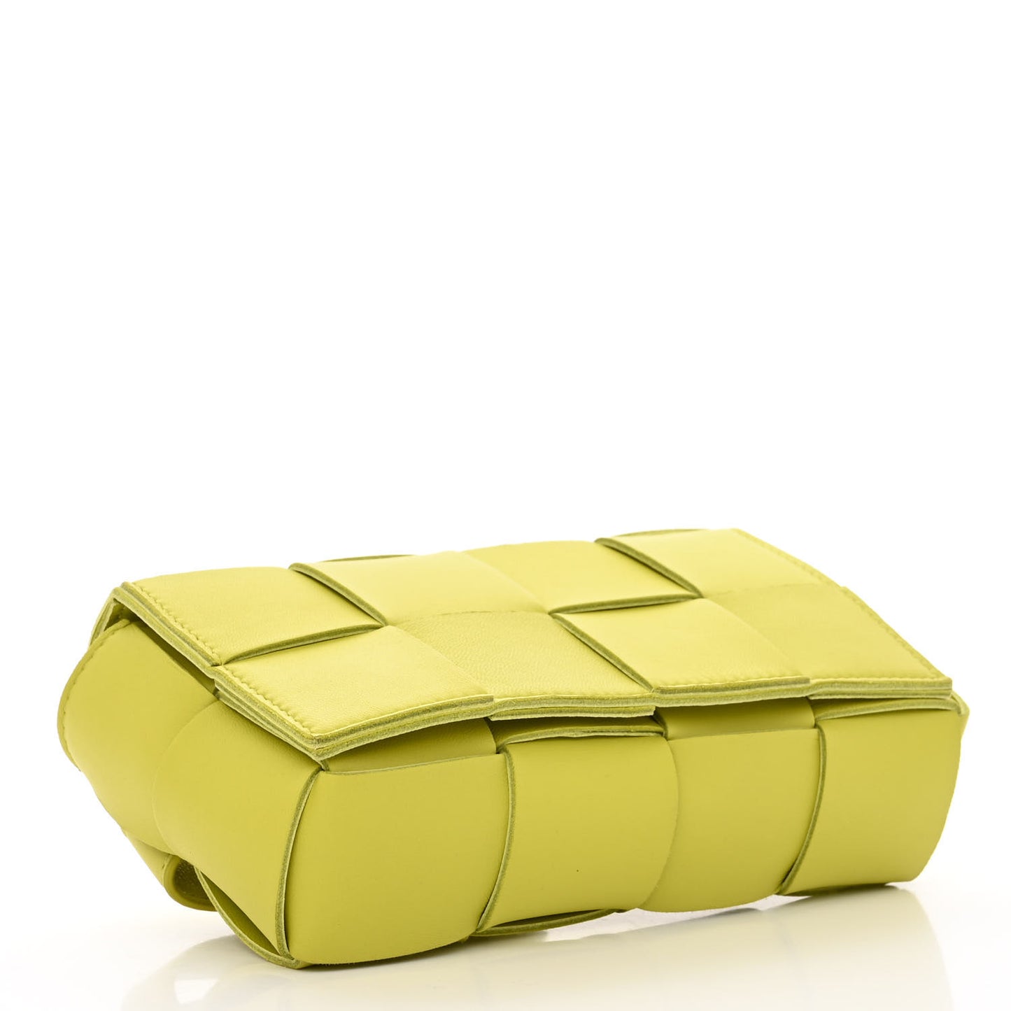 Nappa Maxi Intreccio The Belt Cassette Bag Kiwi