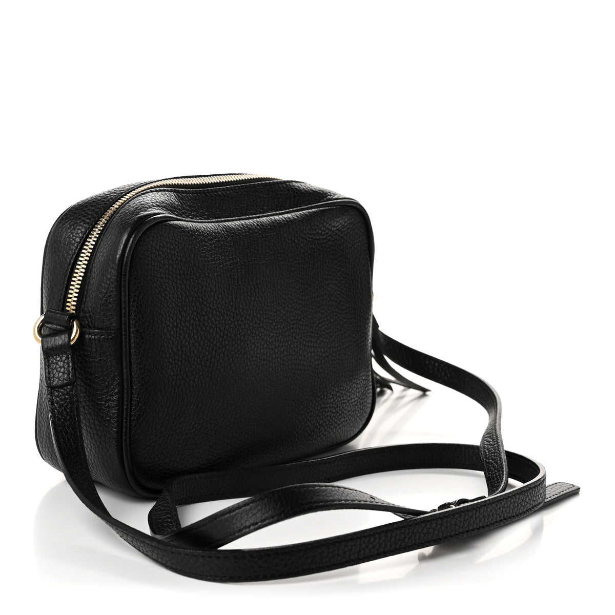 Gucci Pebbled Calfskin Small Soho Disco Bag Black 4 of 23