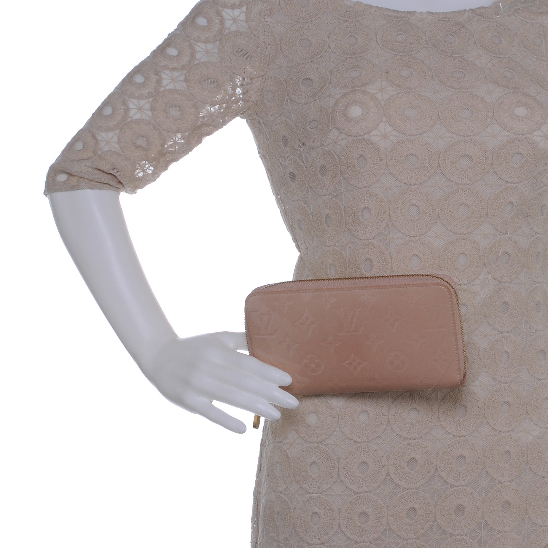 Louis Vuitton Vernis Zippy Wallet Rose Florentin 2 of 7