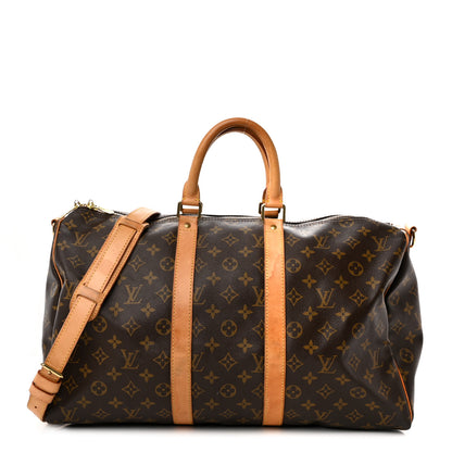 Louis Vuitton Monogram Keepall Bandouliere 45 1 of 15