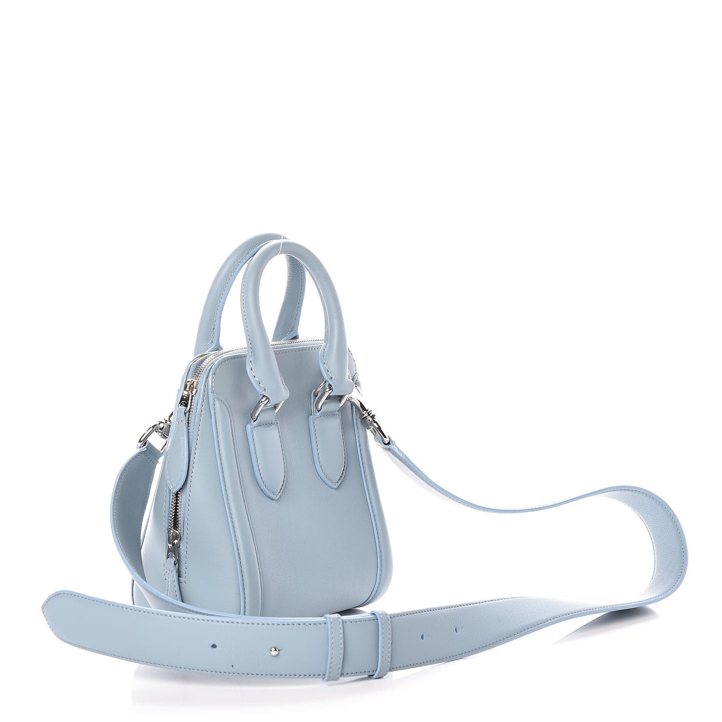 Calfskin Mini Heroine Light Blue