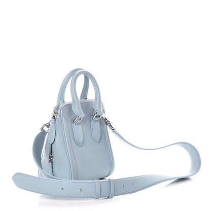 Alexander McQueen Calfskin Mini Heroine Light Blue 3 of 13
