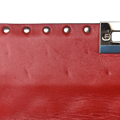 Valentino Garavani Nappa Medium Rockstud Spike Shoulder Bag Rosso Valentino 10 of 12