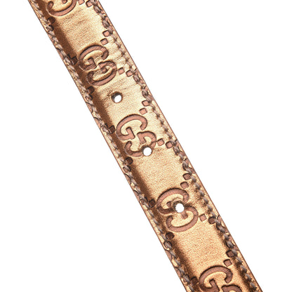 Gucci Guccissima Belt 90 36 Bronze 4 of 7