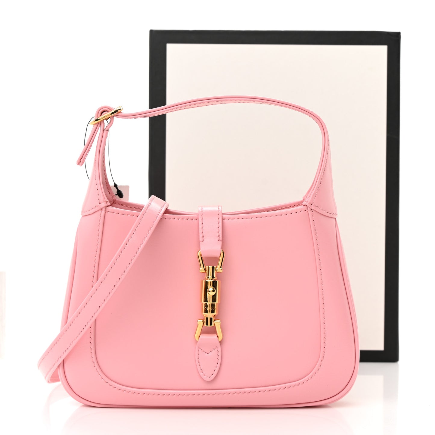 Boarded Dyana Lux Calfskin Mini Jackie 1961 Hobo Wild Rose