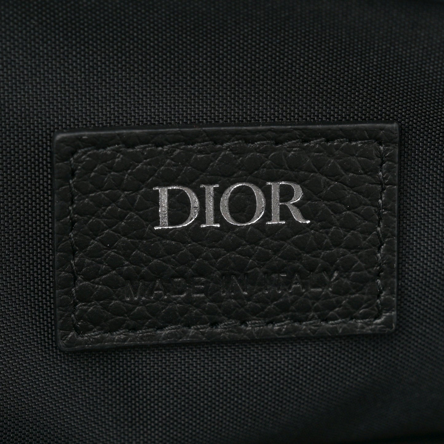 Terry Oblique Reversible Bag Black