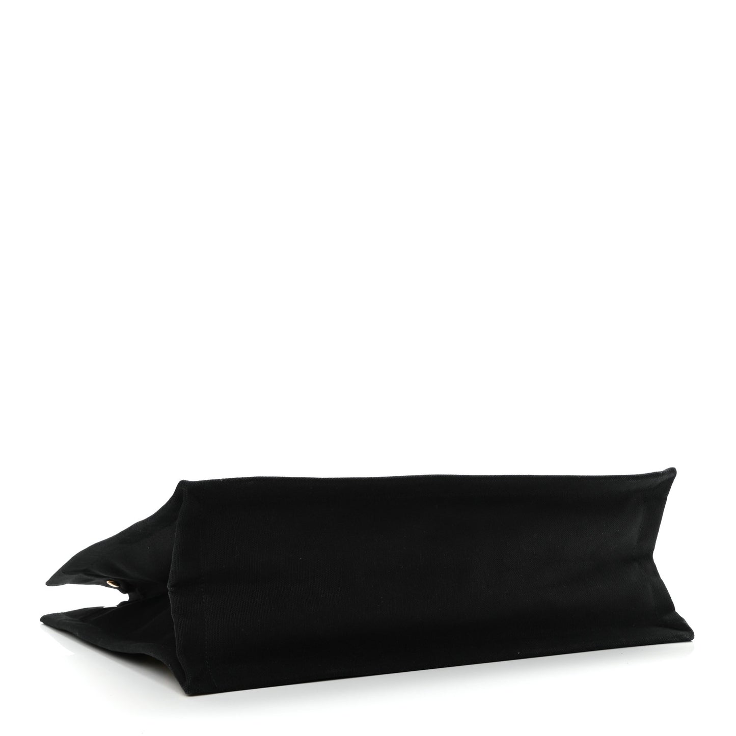 Canvas Calfskin Leopard Print Rive Gauche Noe Tote Natural Black