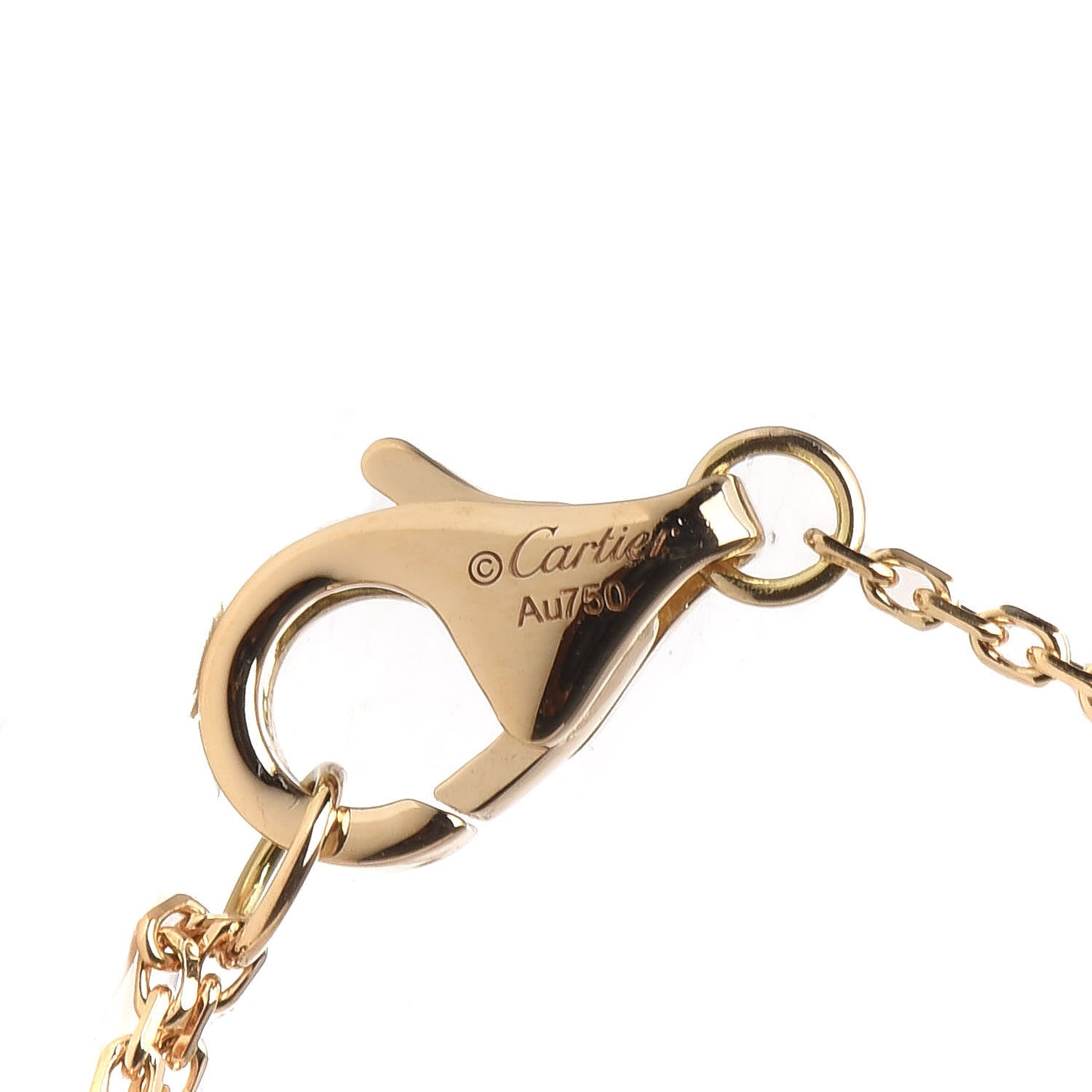 18K Yellow Gold Diamond XS D'Amour Pendant Necklace