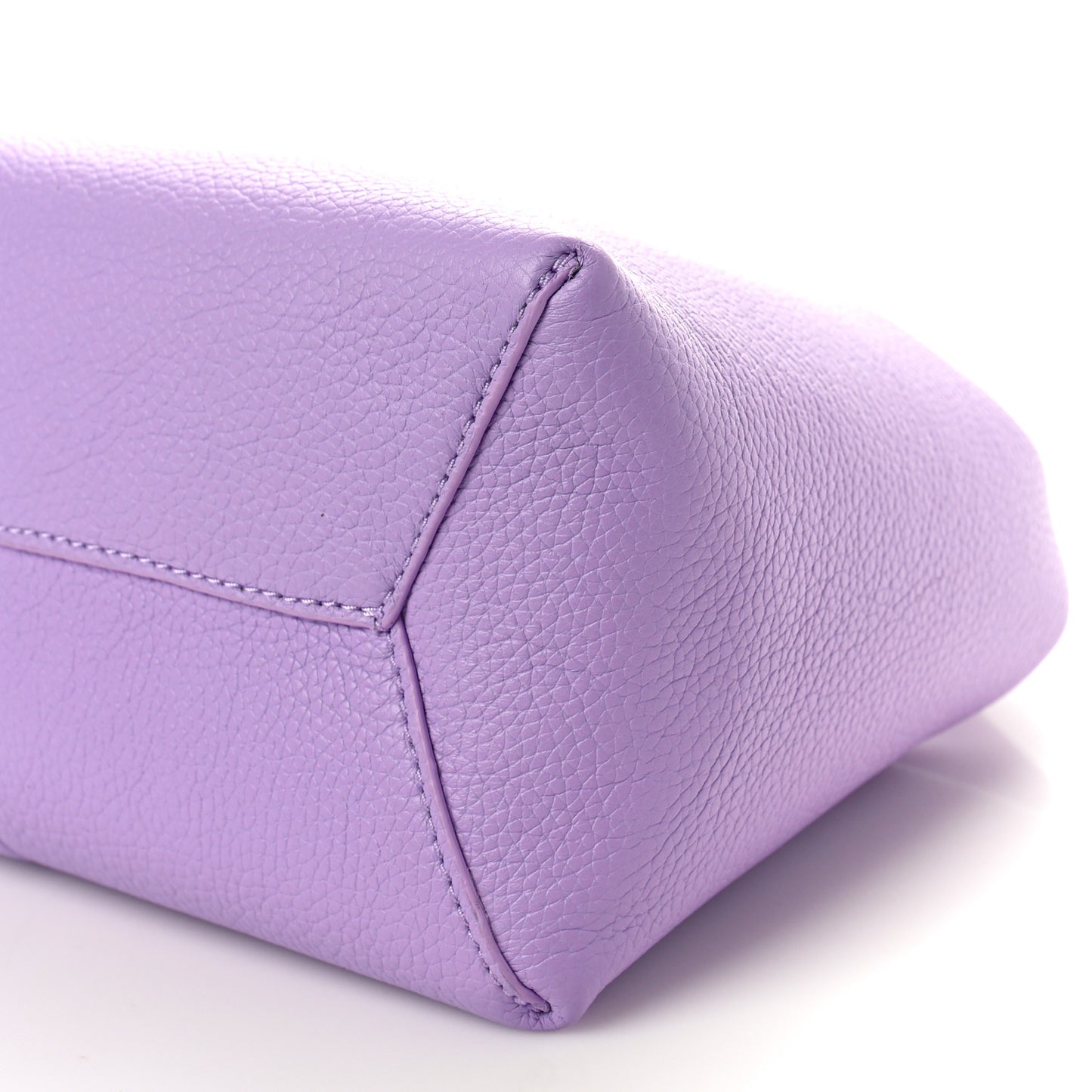 Grained Calfskin Mini The Sack Bag Wisteria