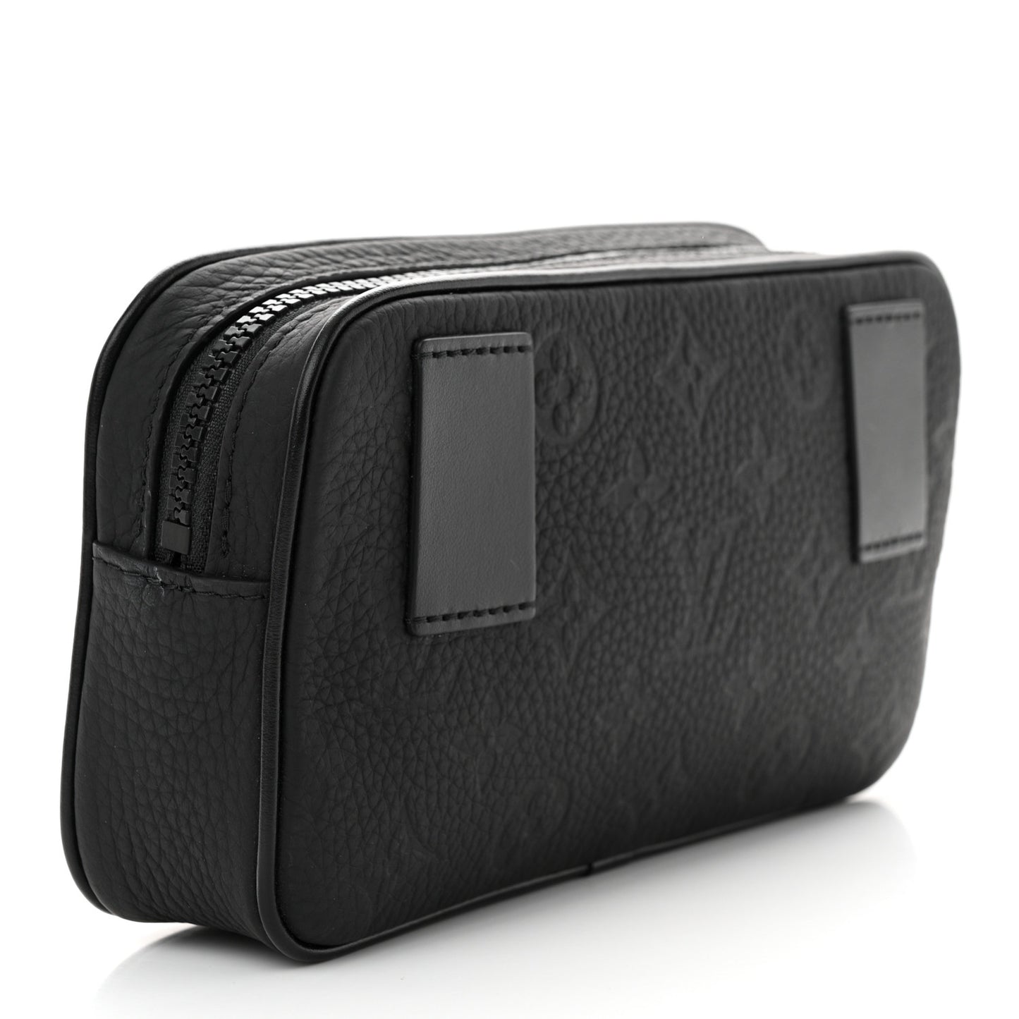 Taurillon Monogram Uniformes Solar Ray Soft Pochette Volga Belt Bag Black