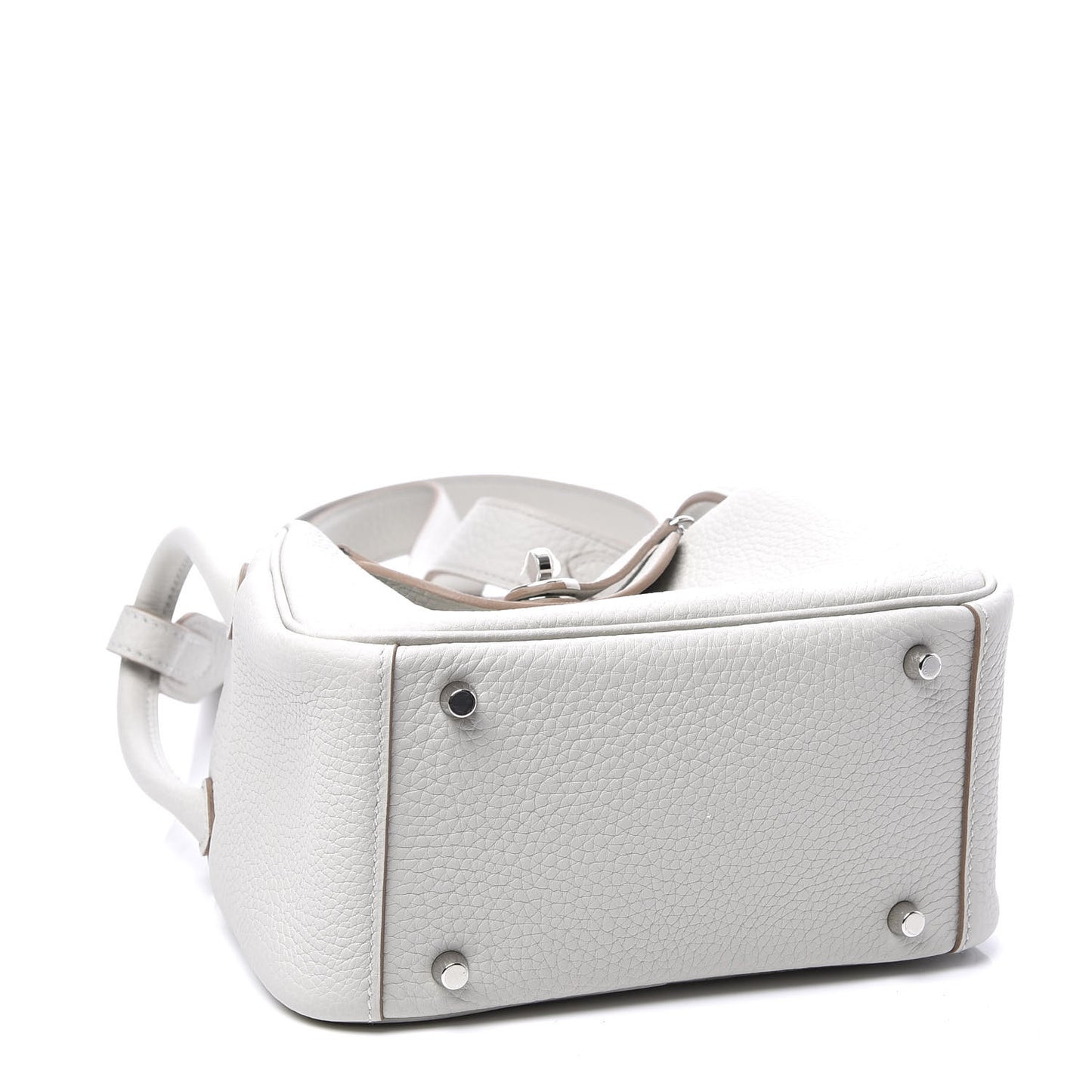 Taurillon Clemence Mini Lindy 20 Gris Perle