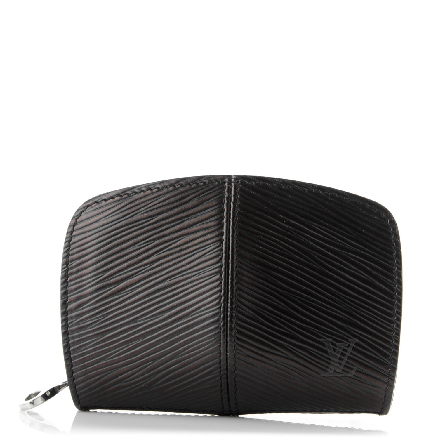 Louis Vuitton Epi Demi Lune Coin Purse Black 1 of 7