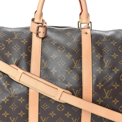 Louis Vuitton Monogram Keepall Bandouliere 50 8 of 10