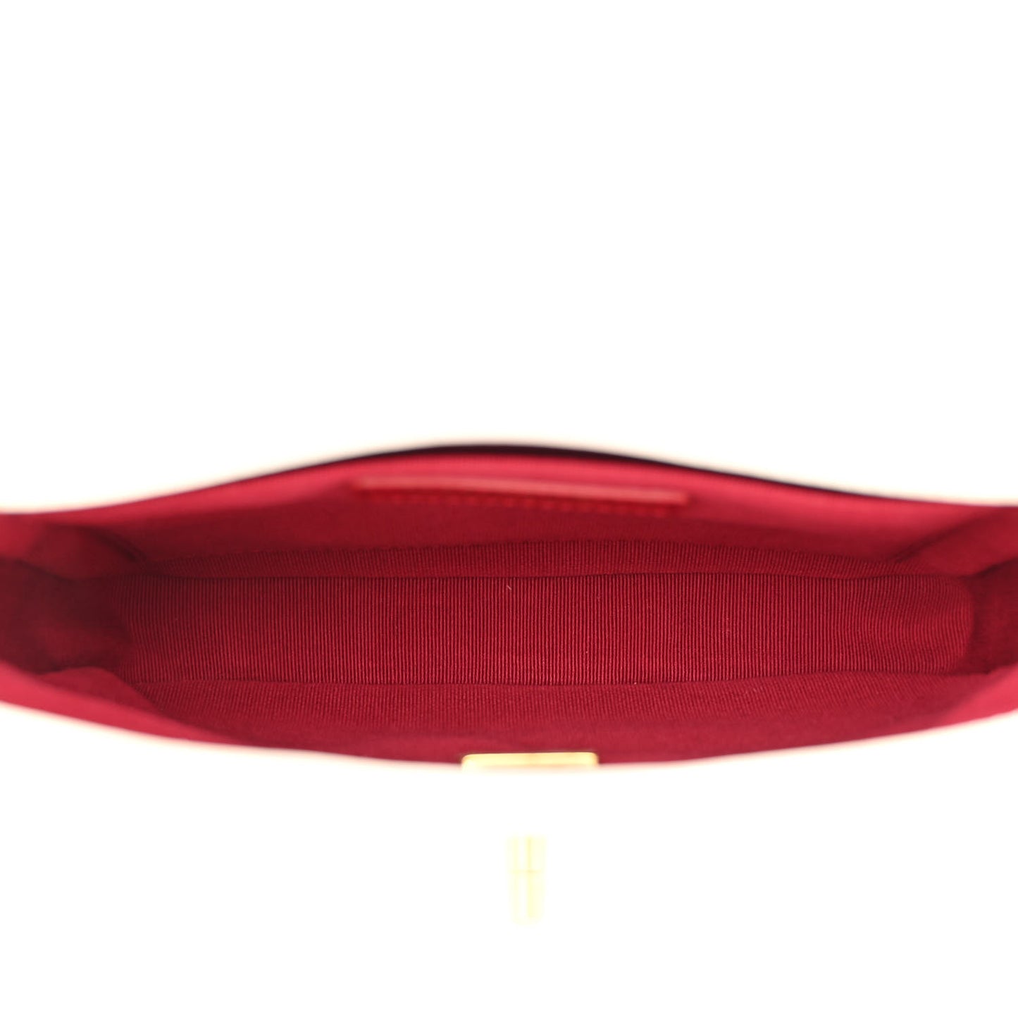 Calfskin Quilted Small Framing Chain Flap Bag White