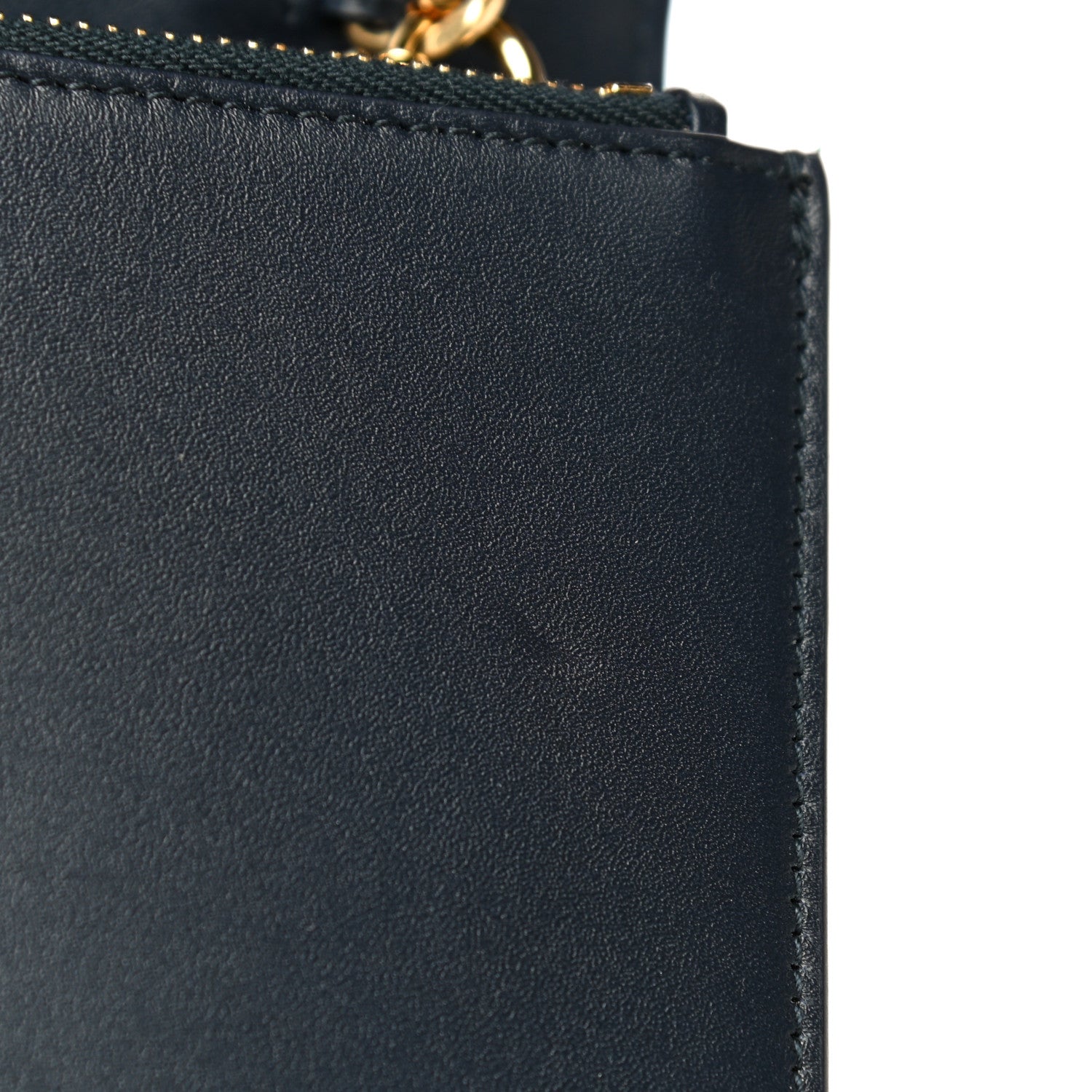 Saint Laurent Smooth Calfskin Classic Monogram Kate Tassel Chain Wallet Marine 12 of 14