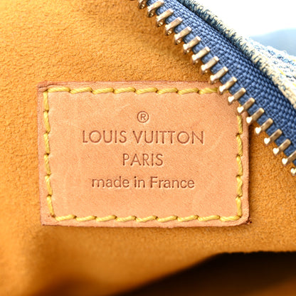 Louis Vuitton Monogram Denim Baggy PM Blue 5 of 8