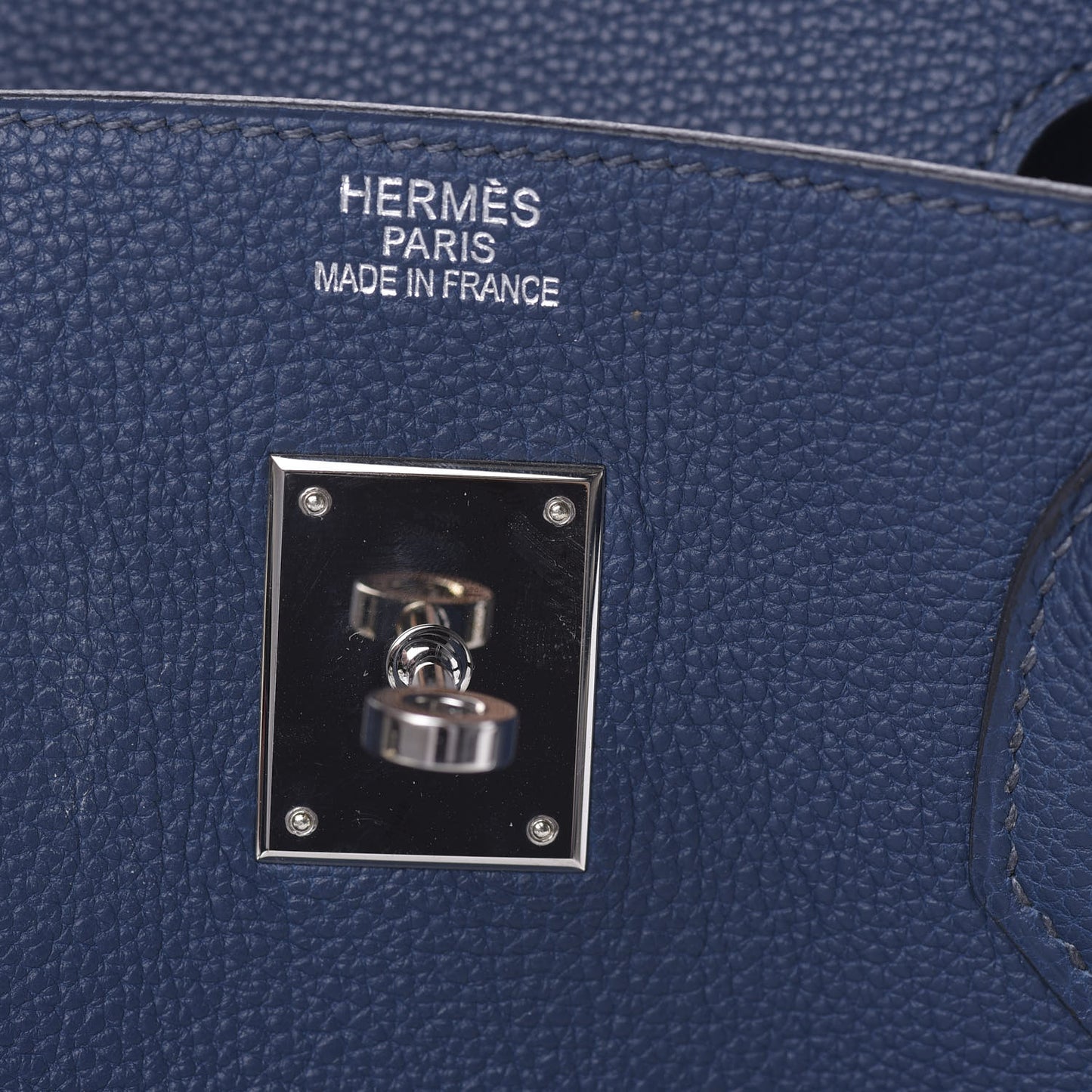 Togo Birkin 40 Bleu Thalassa