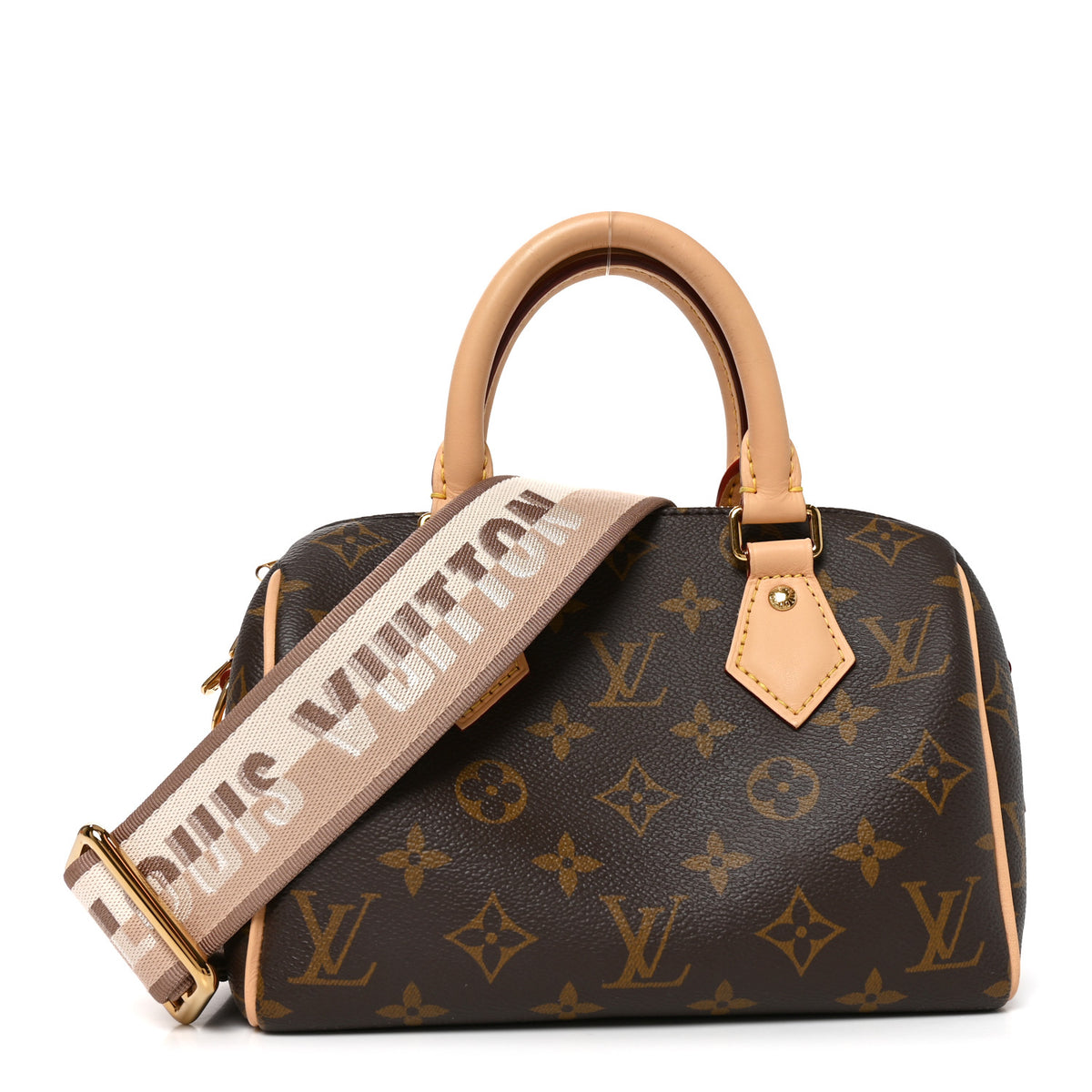 Monogram Speedy Bandouliere 20 Beige