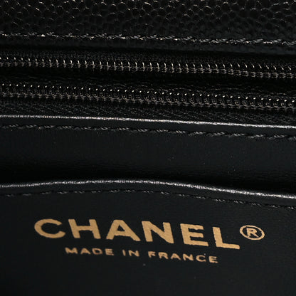 Chanel Caviar Quilted Mini Handy CC Flap Black 6 of 10