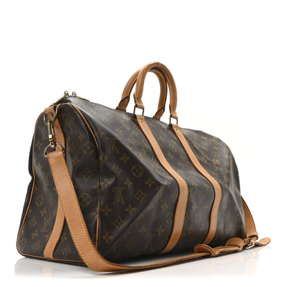Louis Vuitton Monogram Keepall Bandouliere 45 3 of 9