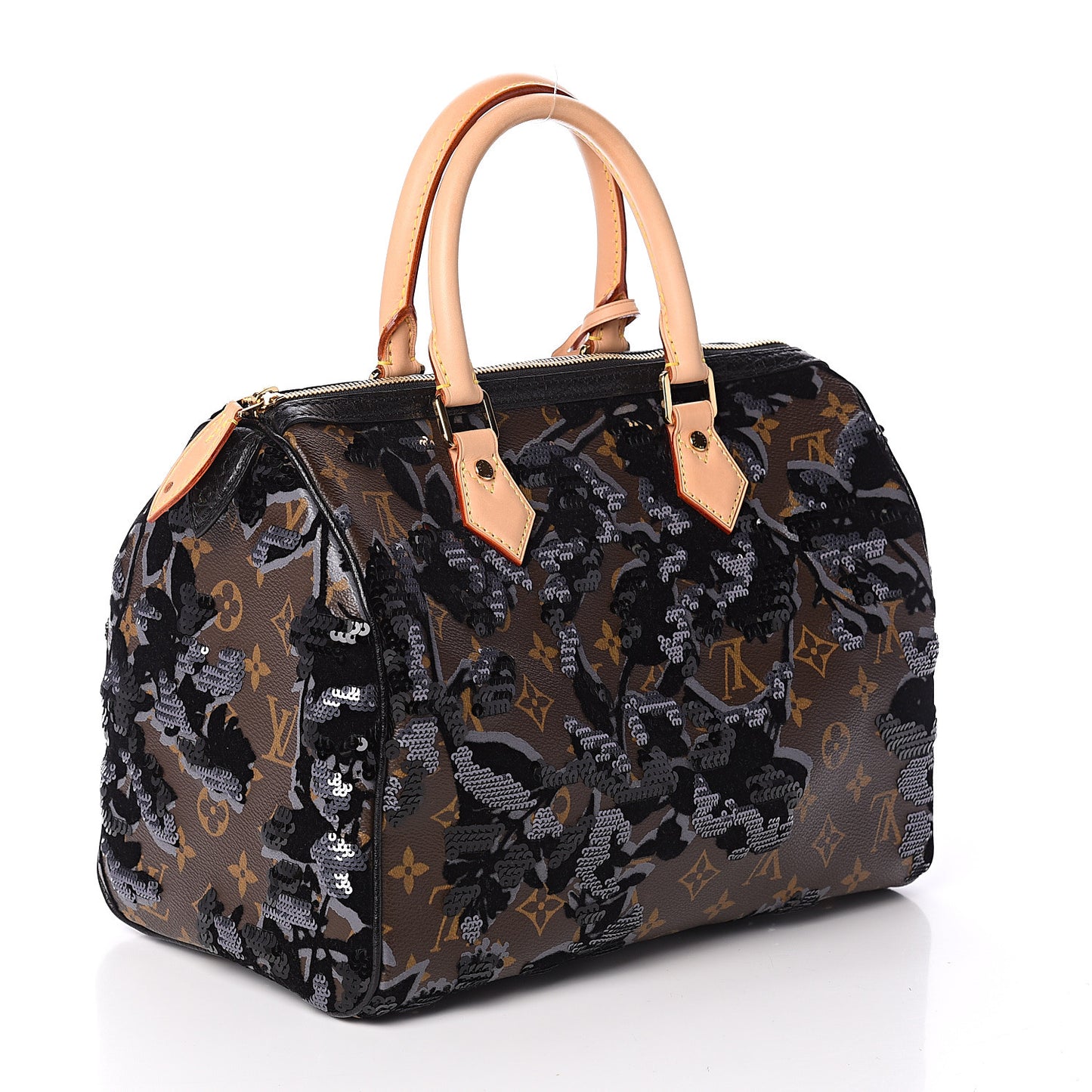 Monogram Fleur De Jais Sequins Speedy 30