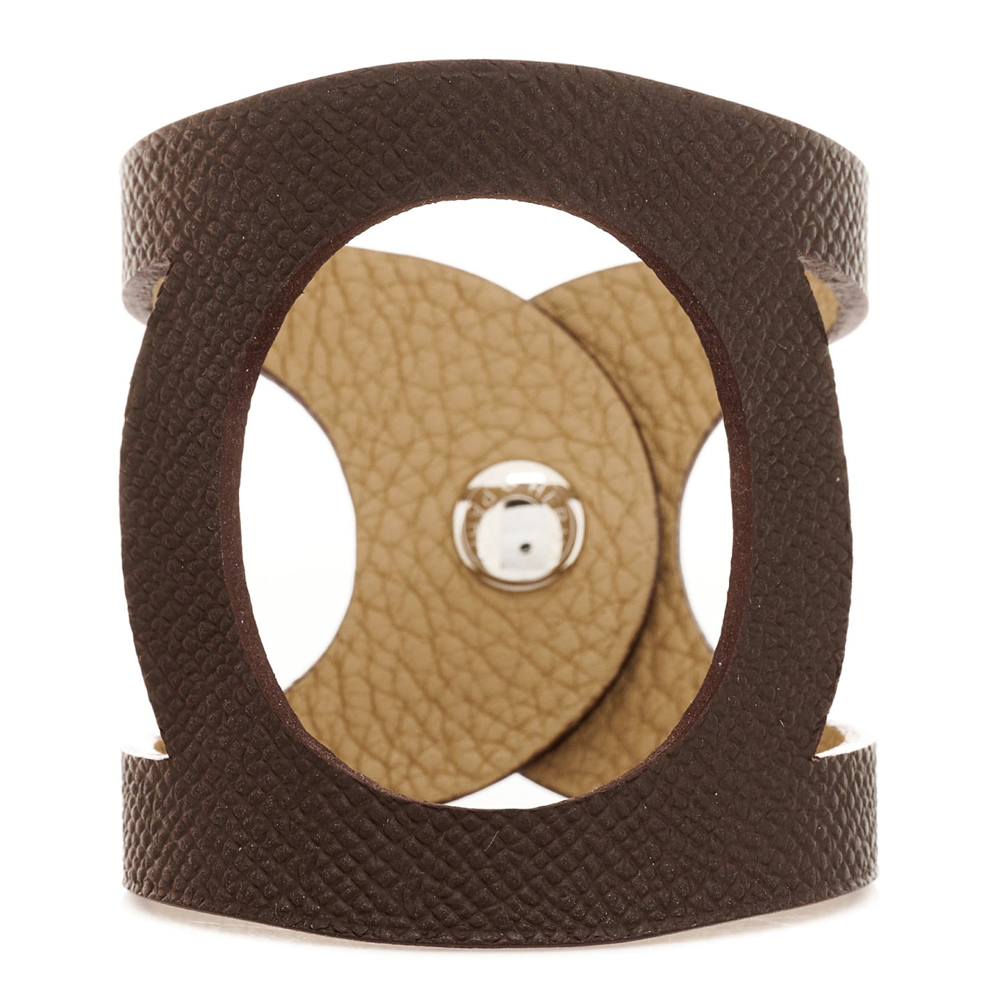 Epsom Togo Petit H Bracelet Etain Trench