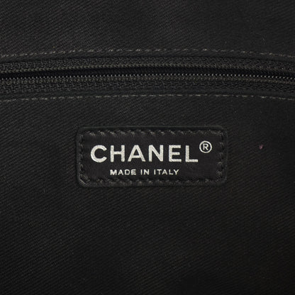 Chanel Iridescent Caviar Quilted Large Chic Flap Dark Silver 6 of 8