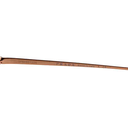 Prada Round Sunglasses SPR 56U Rose Gold 7 of 8