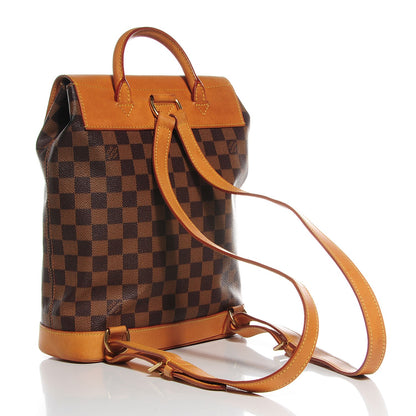 Louis Vuitton Damier Ebene Soho Centenaire Backpack 3 of 8