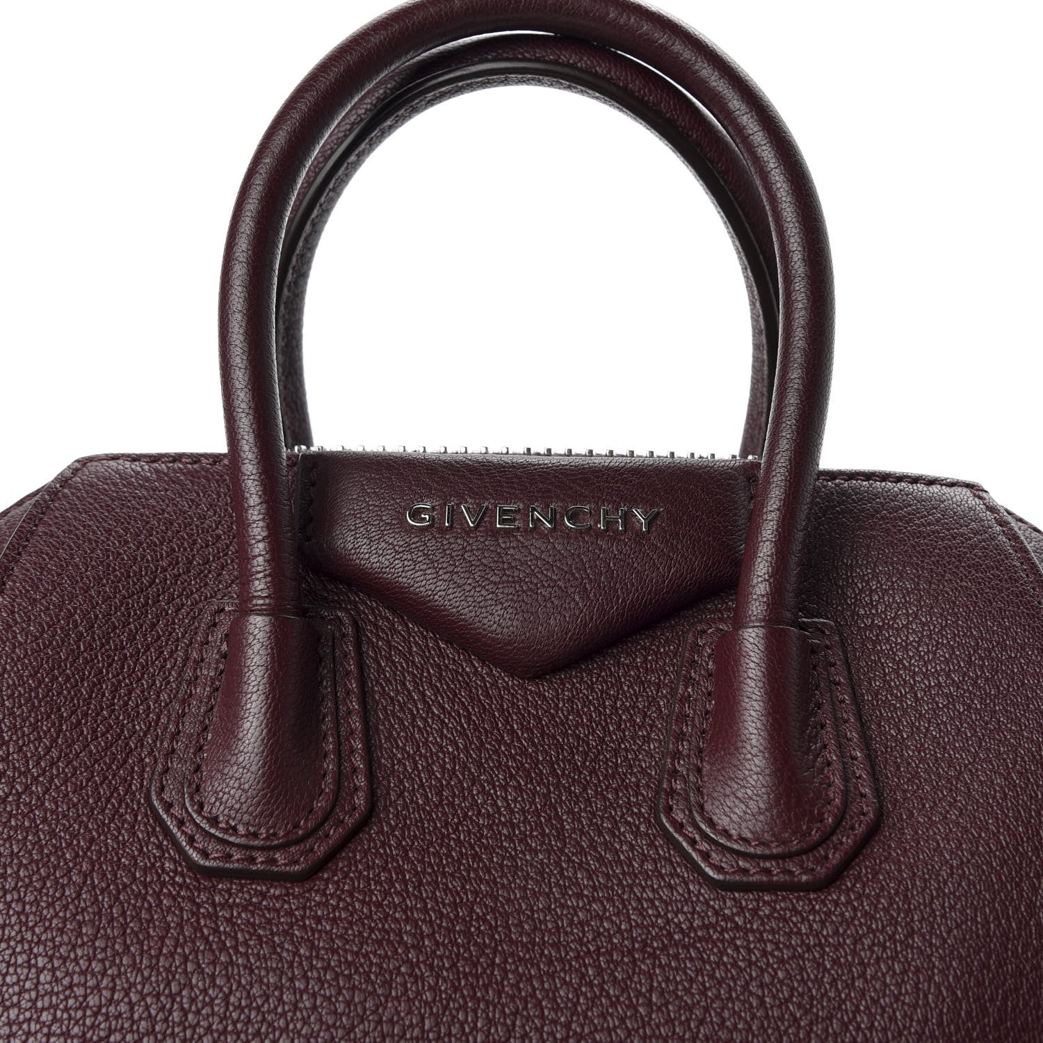 Givenchy Sugar Goatskin Mini Antigona Oxblood 11 of 11