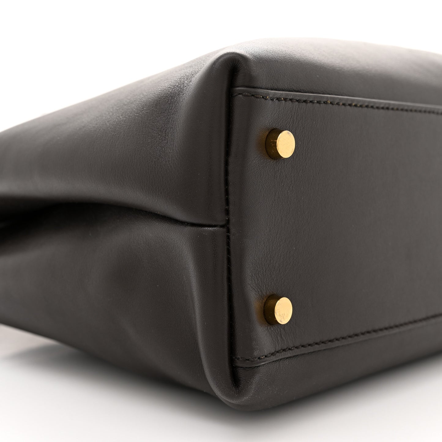 Silky Calfskin Medium Andiamo Shoulder Bag Fondant