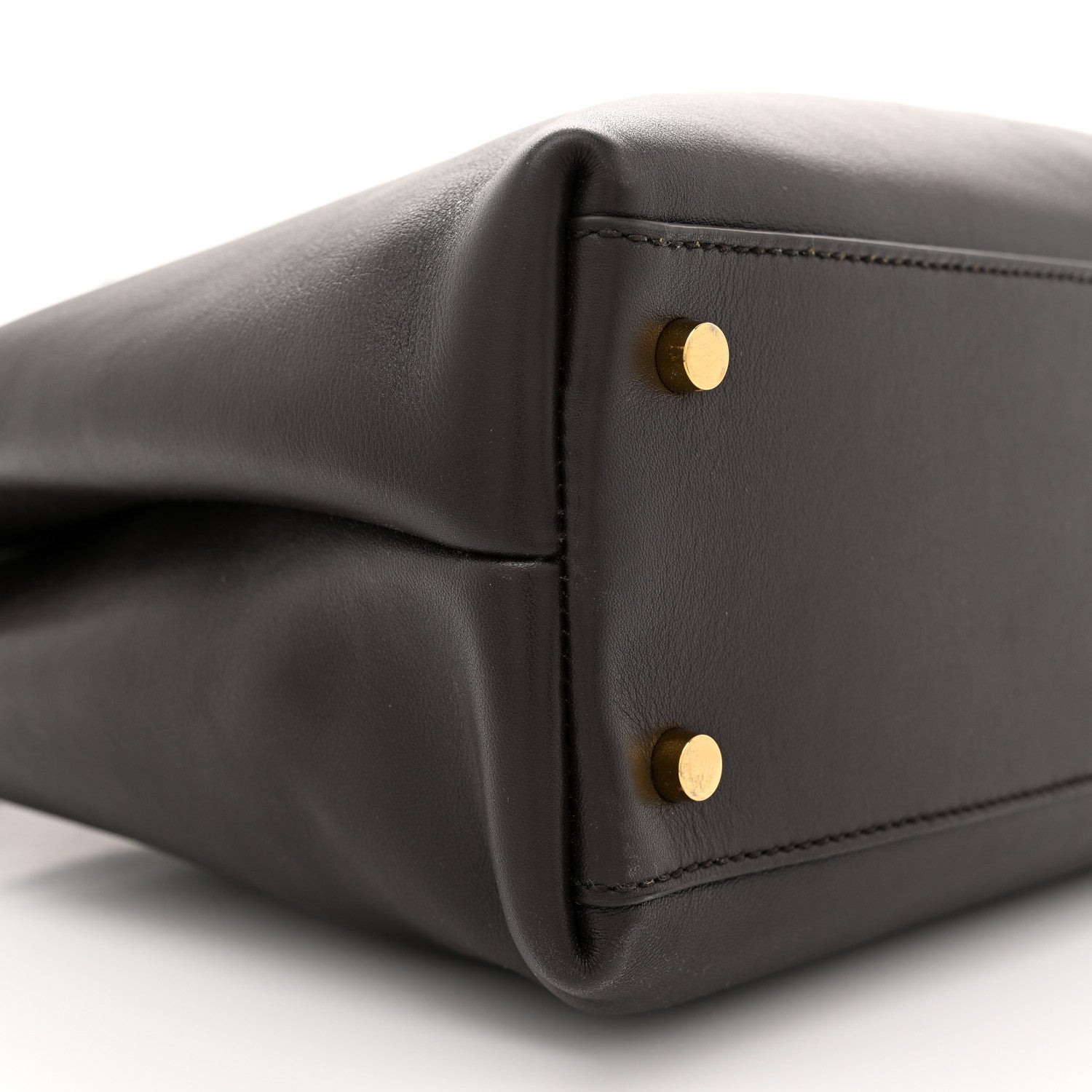 Bottega Veneta Silky Calfskin Medium Andiamo Shoulder Bag Fondant 8 of 9