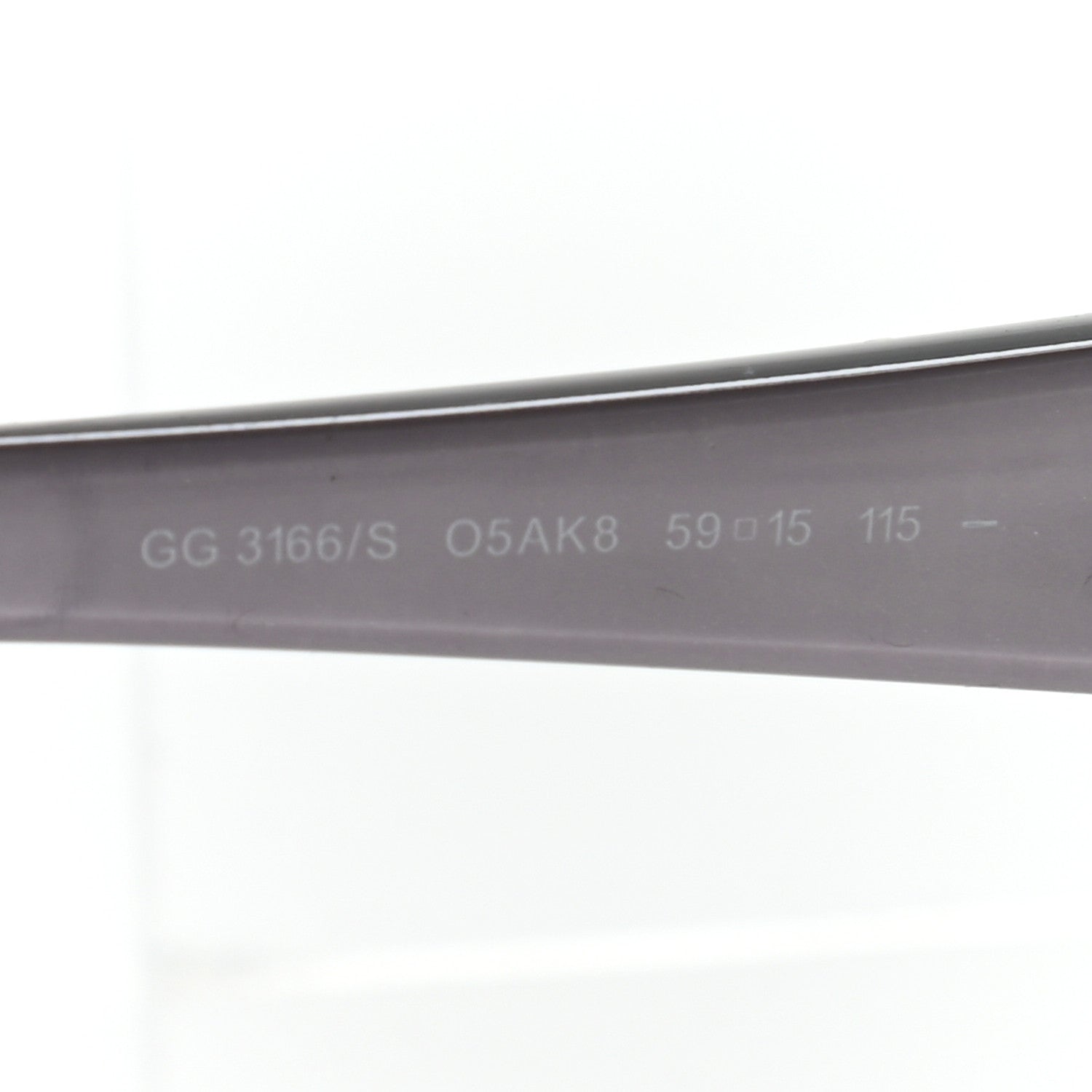 Gucci Web GG 3166/S Sunglasses Grey 4 of 6