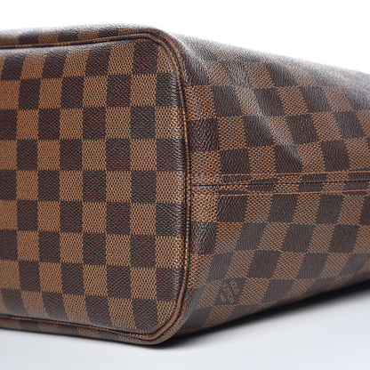 Louis Vuitton Damier Ebene Neo Neverfull MM Rose Ballerine 6 of 16