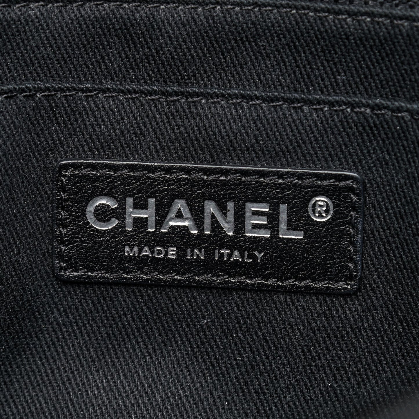 Vinyl Quilted In the Business Flap Bag Black