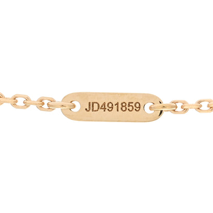 Van Cleef & Arpels 18K Yellow Gold Mother of Pearl Sweet Alhambra Pendant Necklace 4 of 6