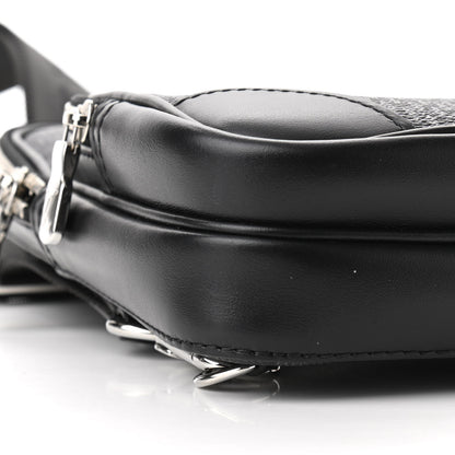 Louis Vuitton Damier Graphite 3D Amazone Sling Bag Black 8 of 10