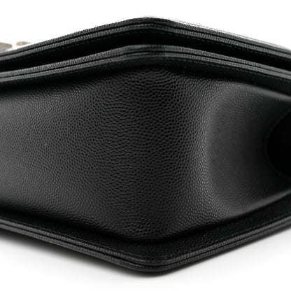 Chanel Caviar Quilted Medium Boy Flap Black 10 of 11