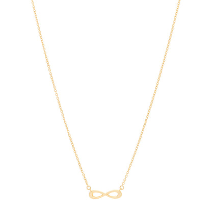 Tiffany 18K Yellow Gold Infinity Pendant Necklace 1 of 5