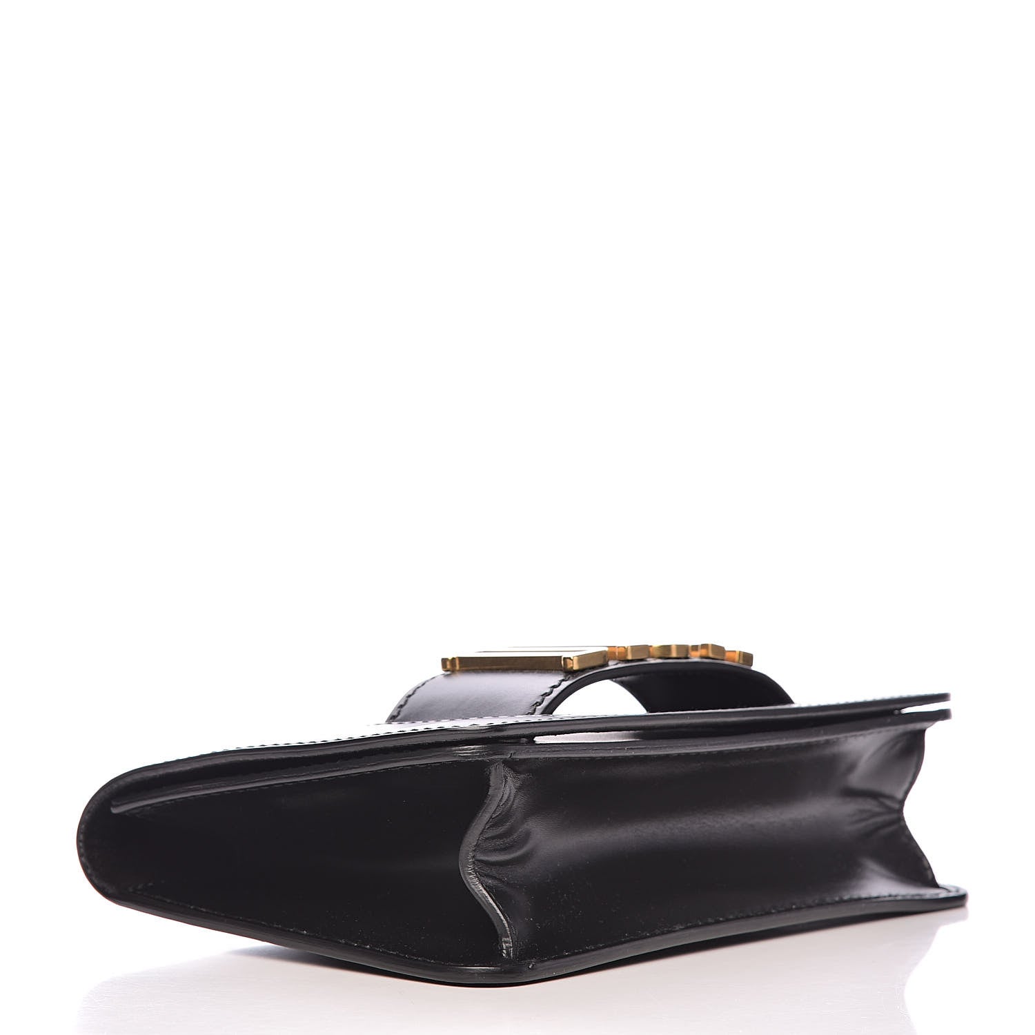 Christian Dior Smooth Calfskin Dio(r)evolution Flap Clutch Black 4 of 9