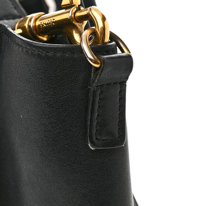 Celine Smooth Calfskin Nano Luggage Black 12 of 17