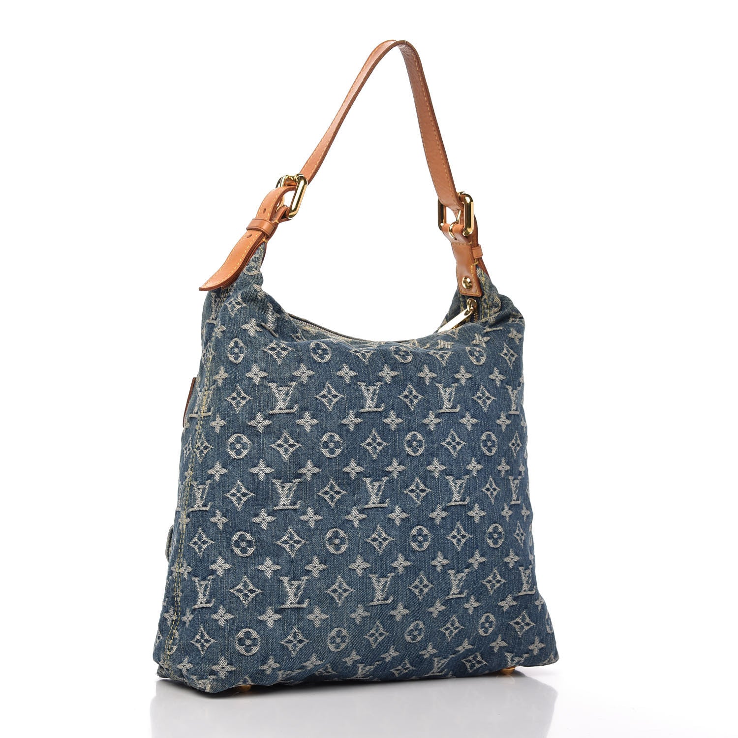Louis Vuitton Denim Baggy GM Blue 3 of 9
