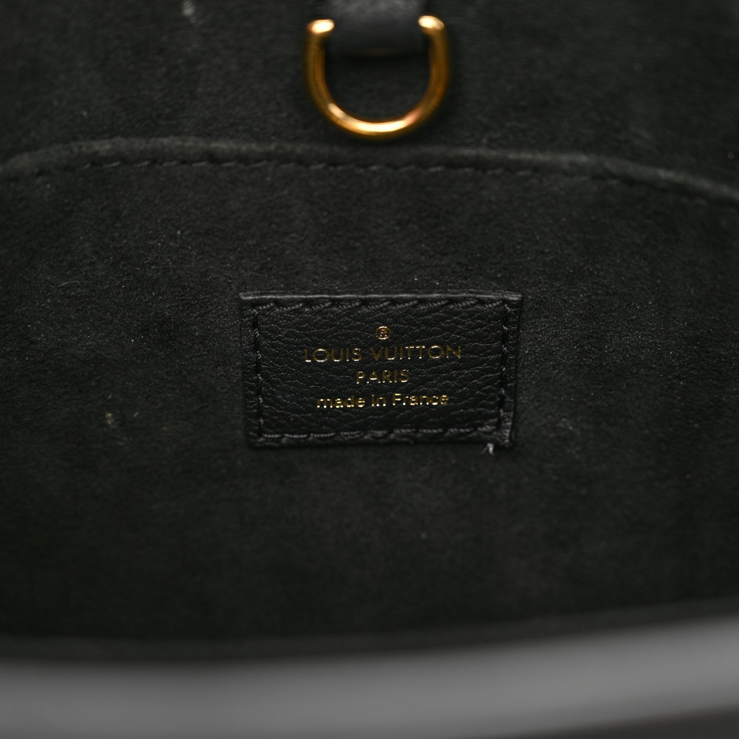 Calfskin Lock & Go Tote Black
