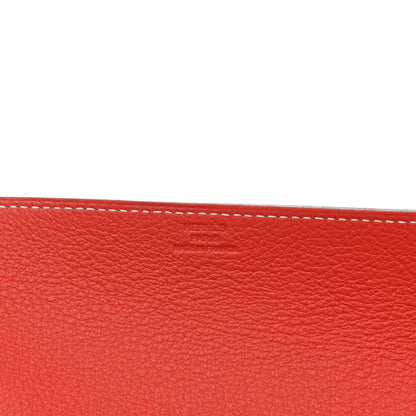 Hermes Taurillon Clemence Mises et Relances Double Horse Change Tray Tuile Fauve 5 of 6