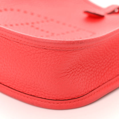 Hermes Taurillon Clemence Evelyne TPM Rose Texas 10 of 11