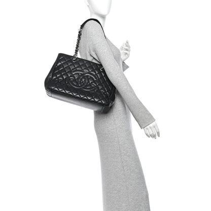Chanel Caviar Quilted Grand Shopping Tote GST Black 2 of 10