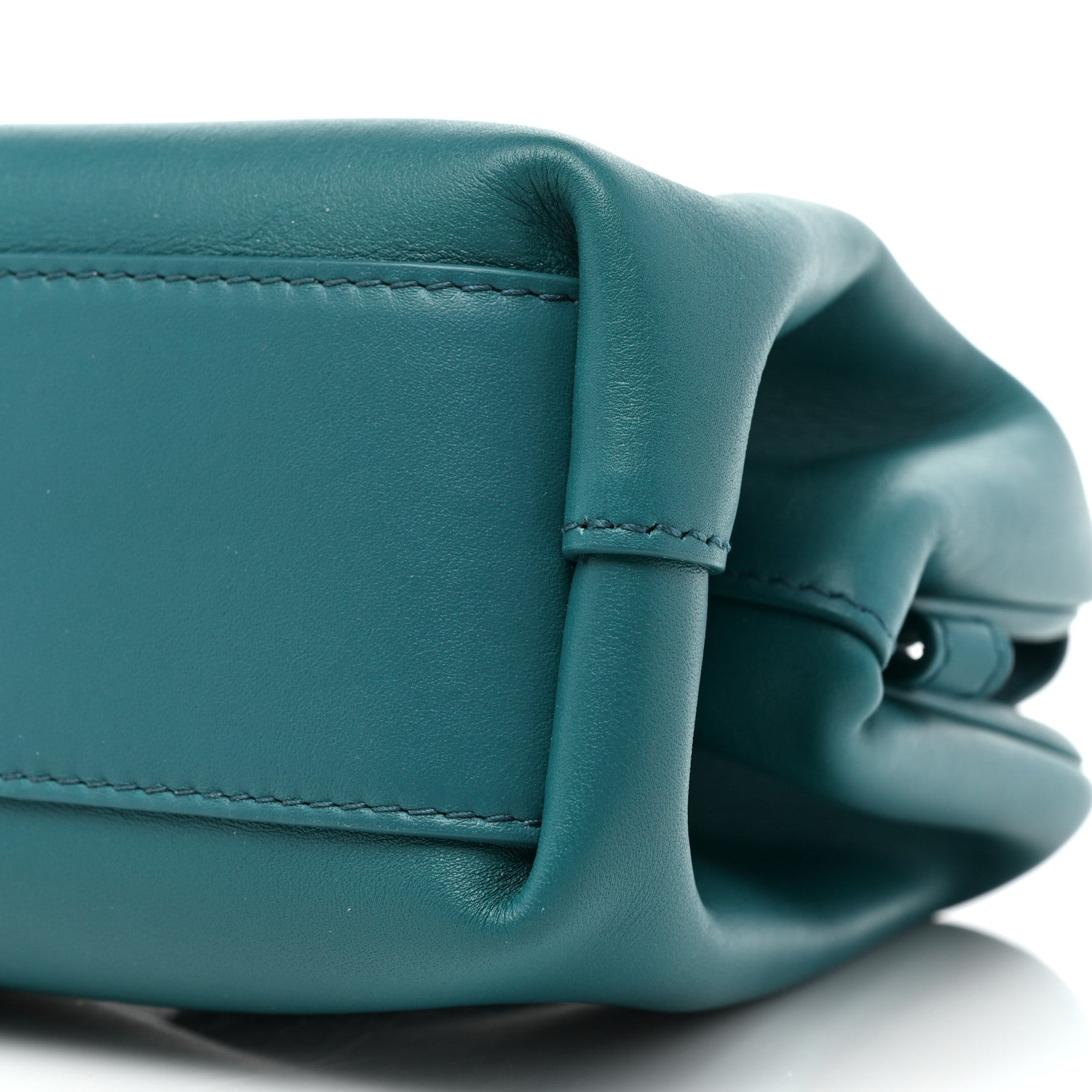 Bottega Veneta Calfskin Small The Point Triangle Bag Mallard 6 of 13