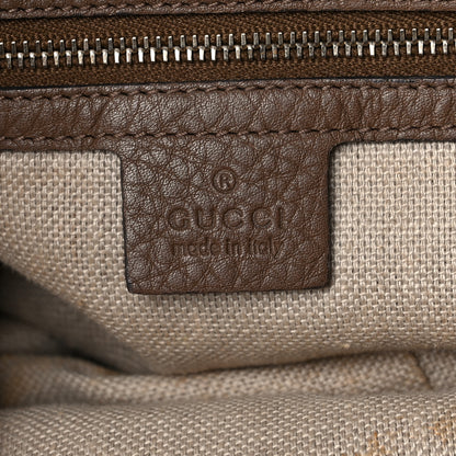 Gucci Calfskin Greenwich Medium Shoulder Bag Brown 5 of 24