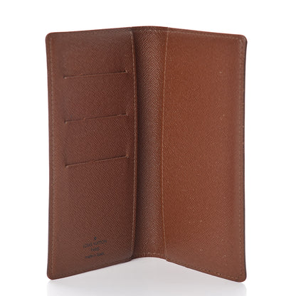 Louis Vuitton Monogram Simple Checkbook Holder Wallet Cover 5 of 6