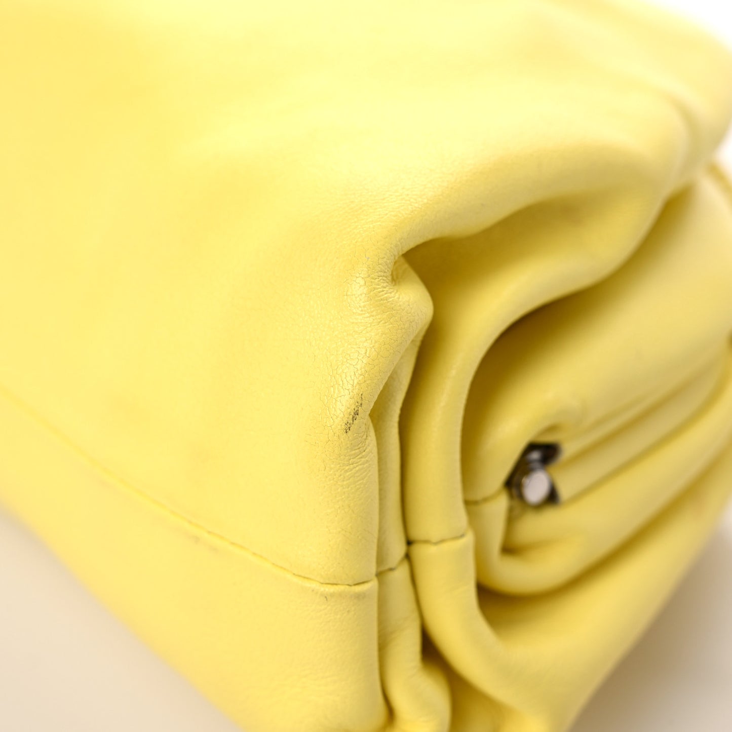 Butter Calfskin The Mini Pouch Sherbert